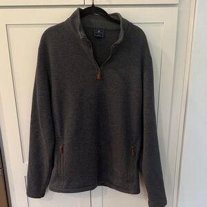 🩶Vineyard Vines Grey Sweater/Jacket Sz L 🩶